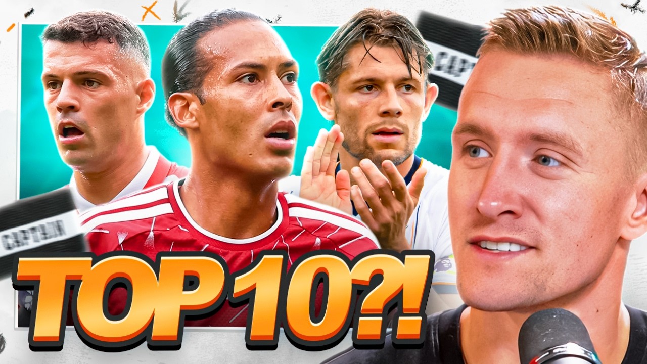 Top 10 Current Premier League Captains
