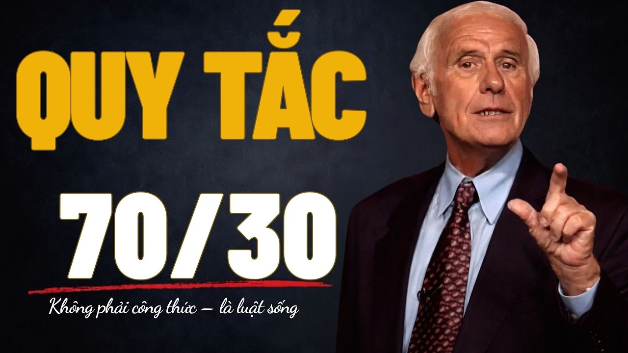 Quy Tắc 70/30: Vì Sao Bạn Không Làm Chủ Cuộc Đời Mình|động lực jim rohn