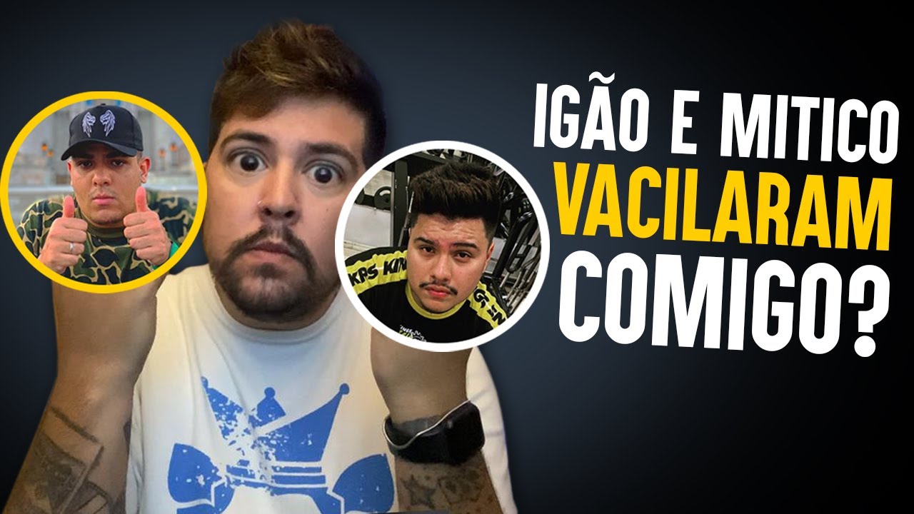 Reagindo ao IG&Atilde;O e MITICO falando de mim no Youtube
