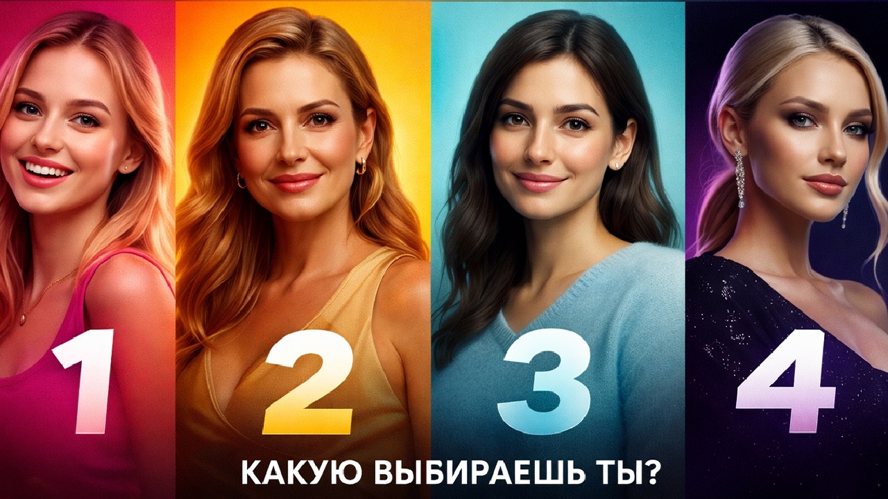 4 ТИПА ЖЕНЩИН | Какая подойдет тебе?
