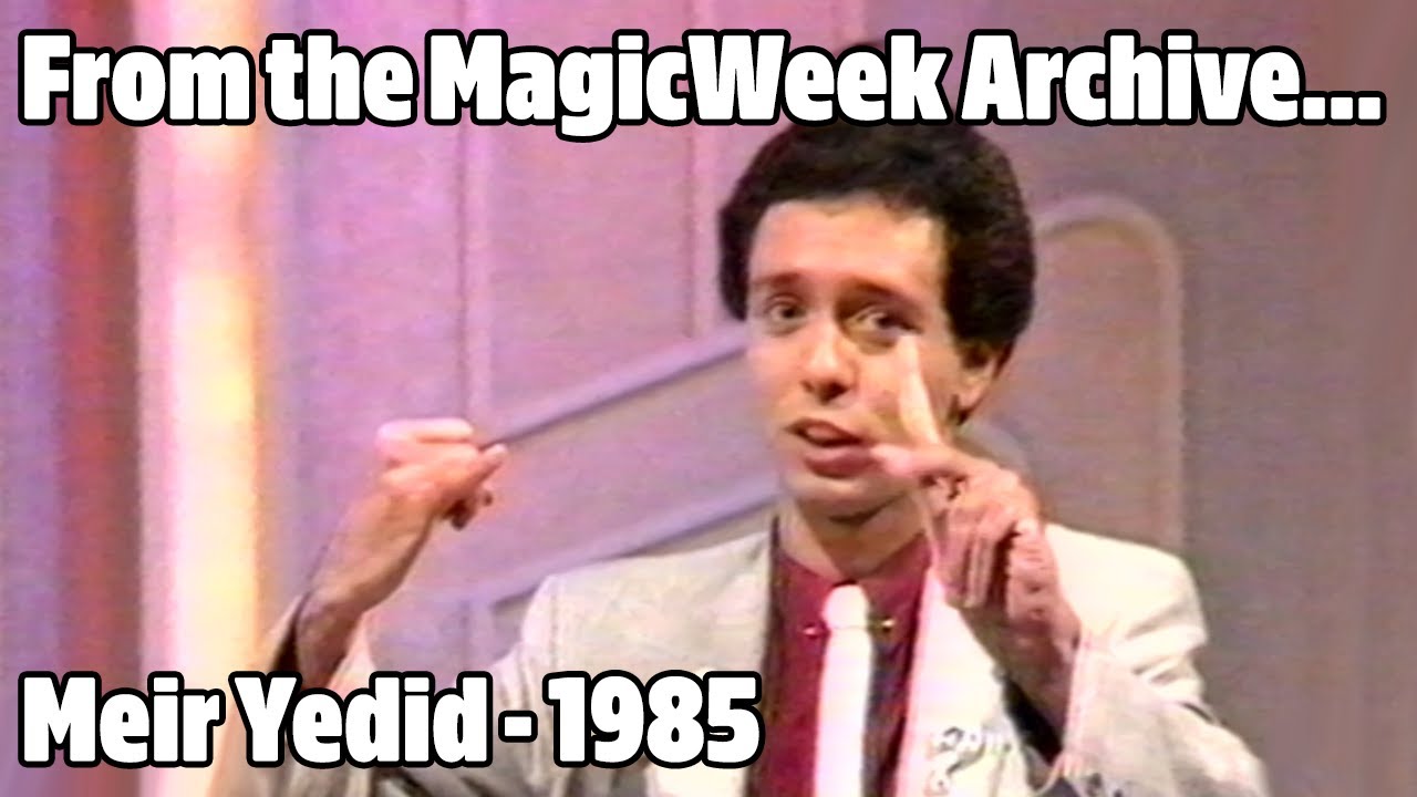 Meir Yedid - Magician - The Paul Daniels Magic Show - 1985
