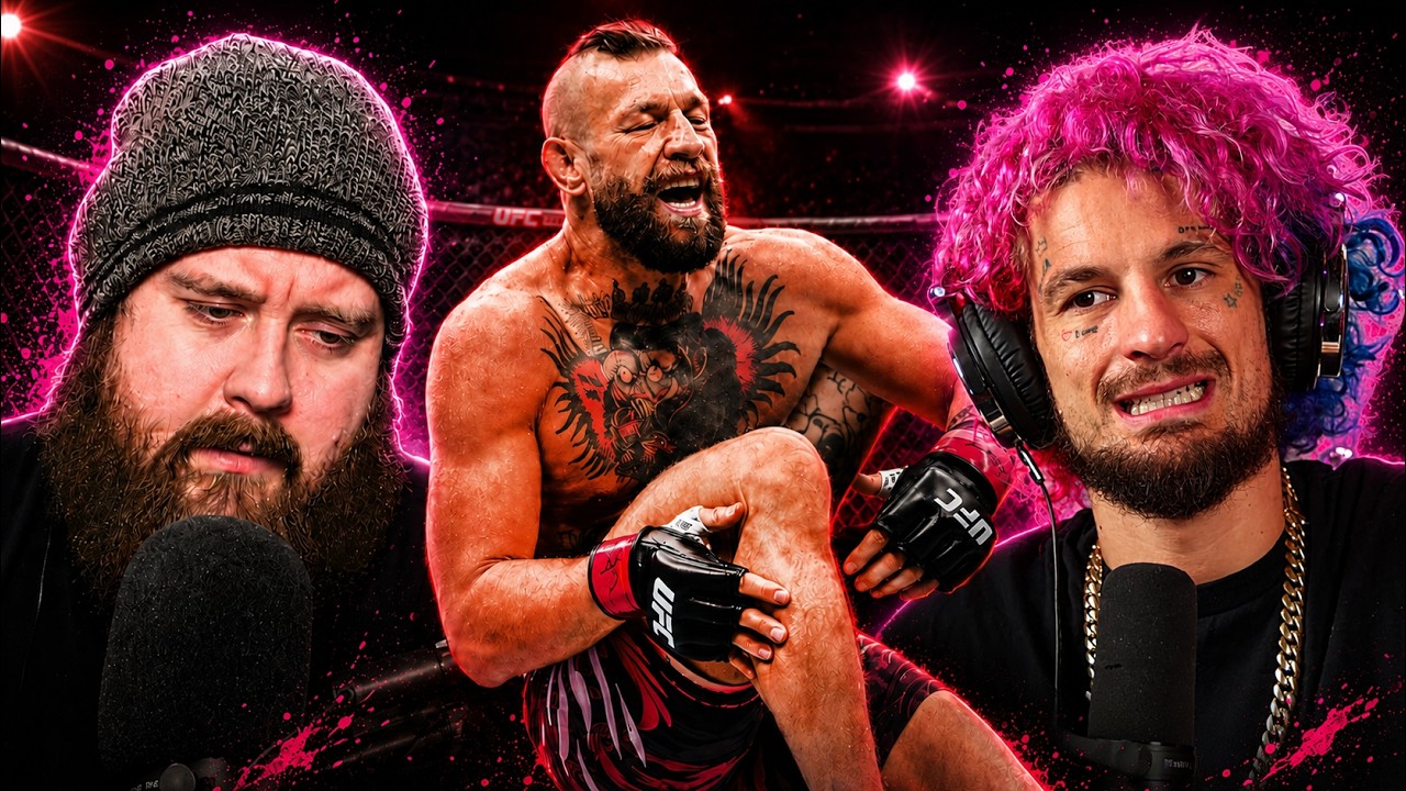 Suga и MMAGuru реагируют на травму Конора на UFC 329 (THE SUGURU SHOW)