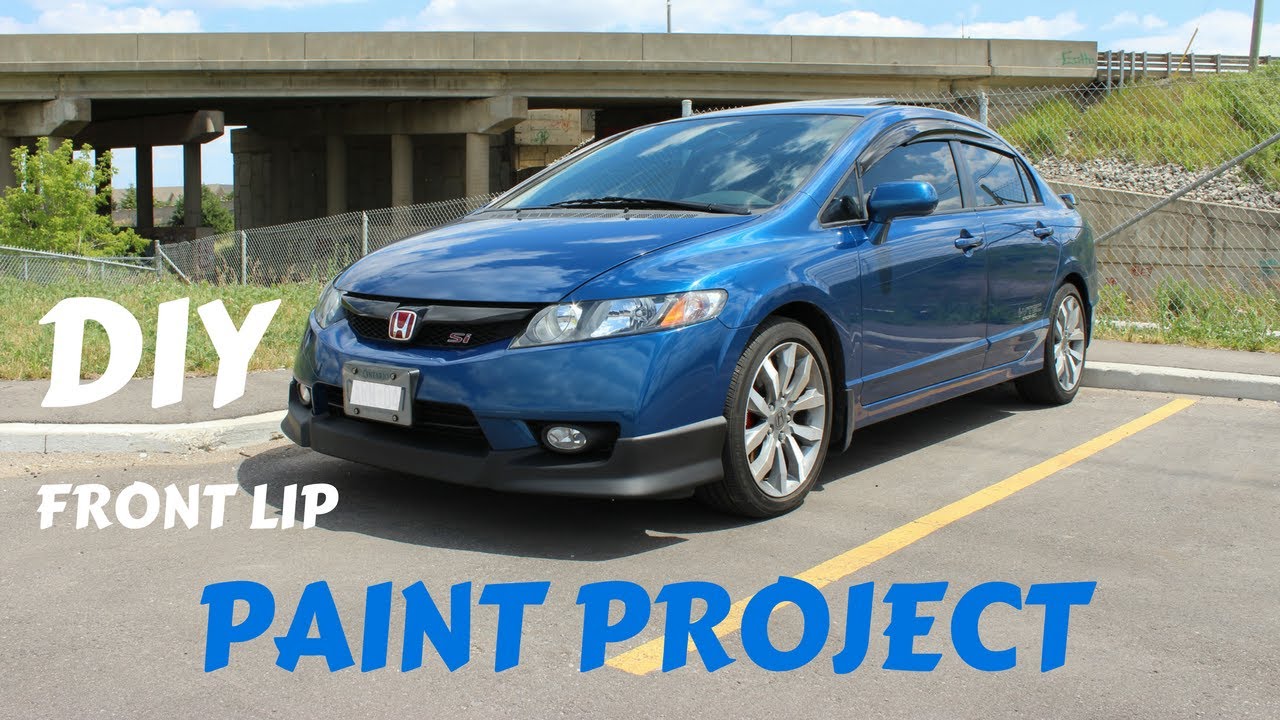 DIY Front Lip Paint
