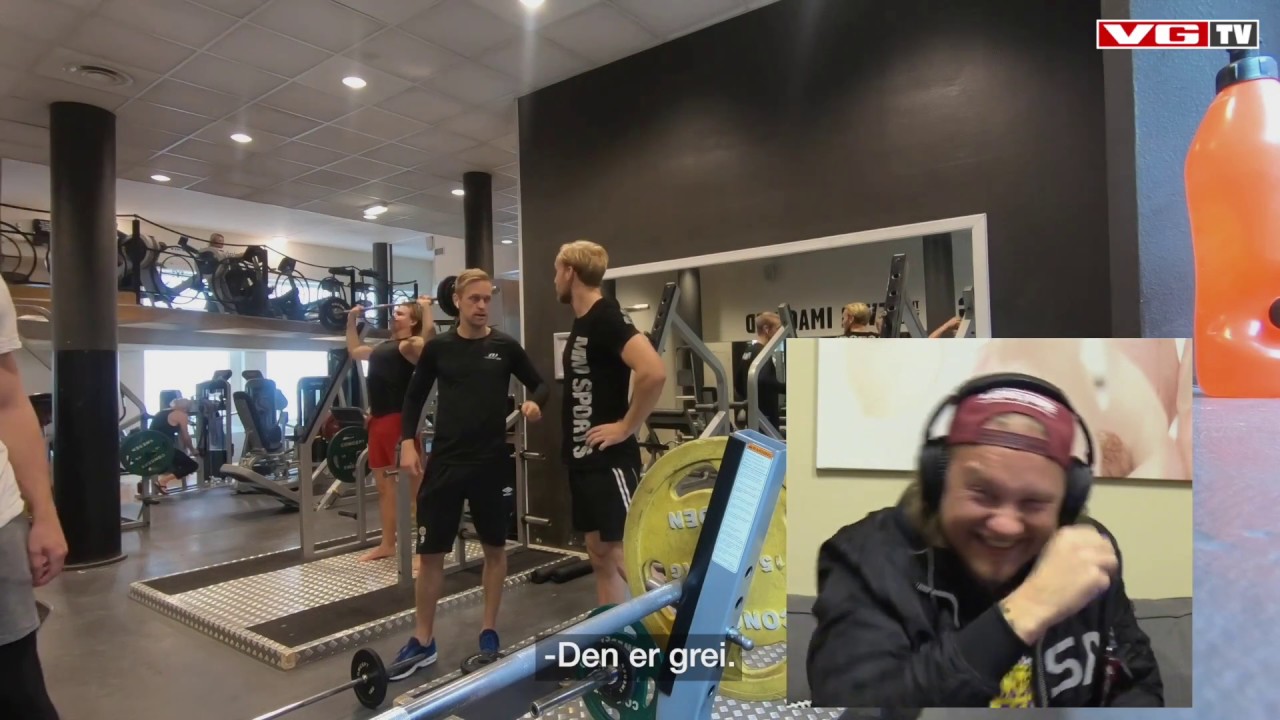 Petter Katastrofe fjernstyrer Mads på treningssenter