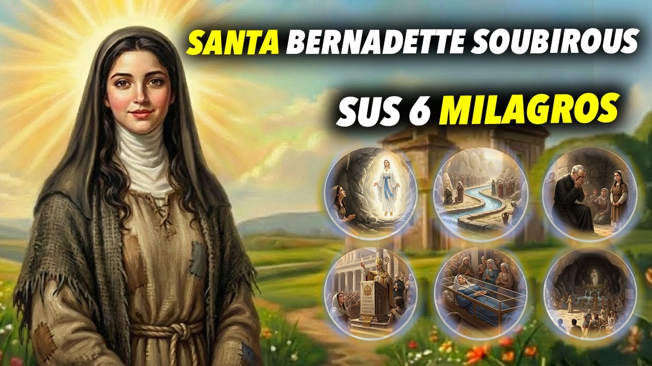 11 DE FEBRERO:💧 SANTA BERNADETTE SOUBIROUS ✝️ | Historias de Santos 📜