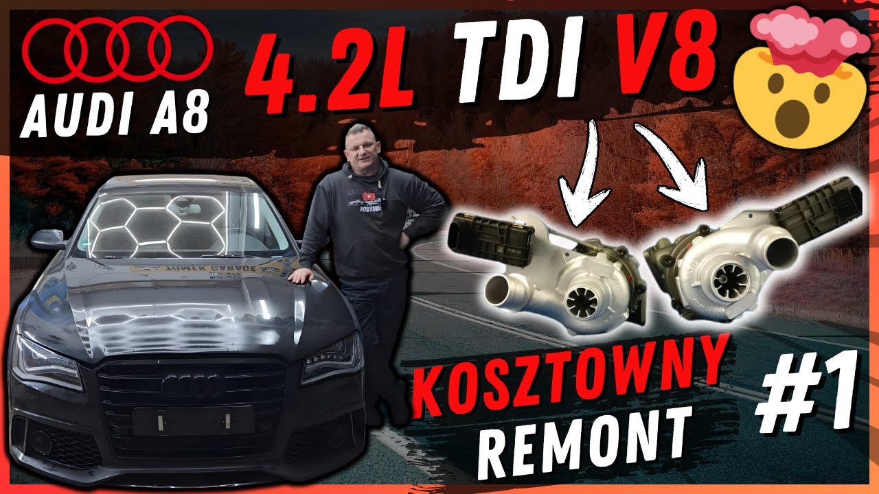 Ten samochód połknie Twoje pieniądze 🥺 # Audi A8 4.2 TDI 🔧🛠 Grubszy Temat | Część 1