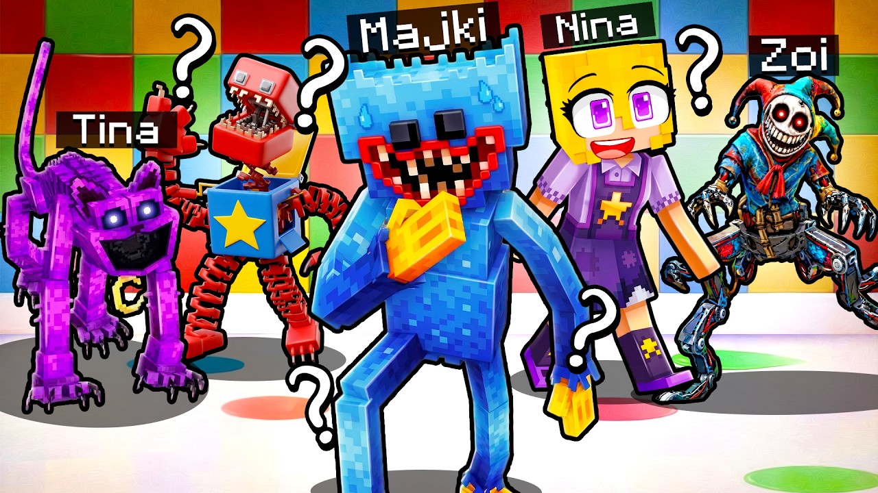 CHOWANY JAKO POSTACIE POPPY PLAYTIME w Minecraft!
