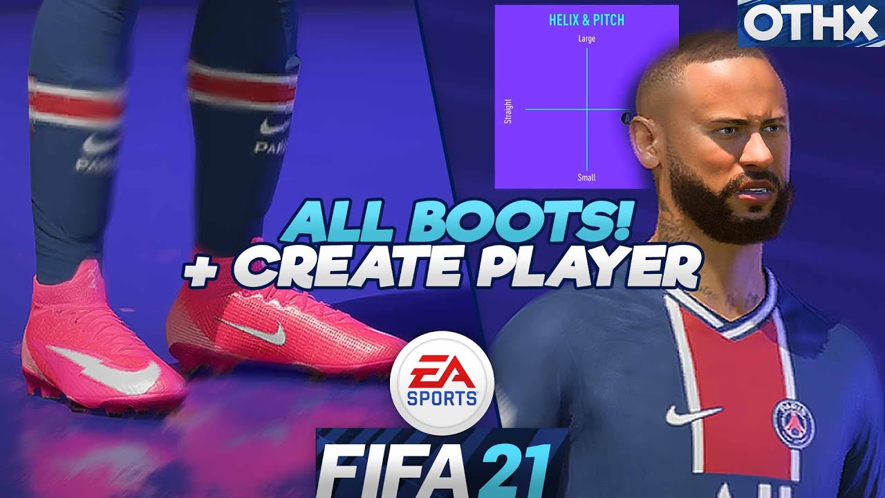 FIFA 21 | ALL Boots + Create Player Customizations! | @Onnethox