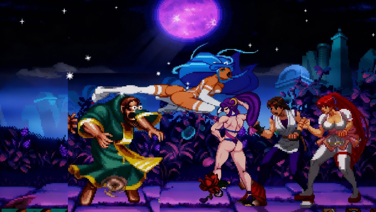 RASPUTIN vs GIRLS TEAM SF2 DELUXE