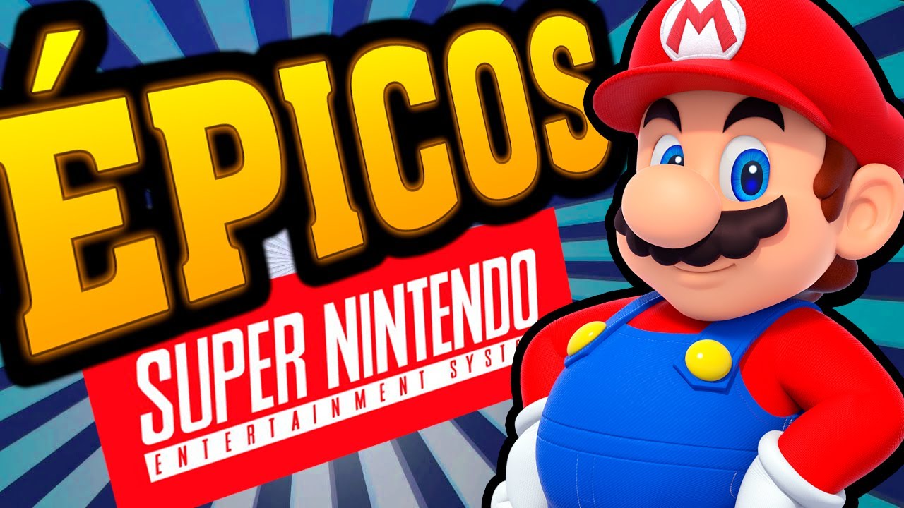 10 JUEGOS ÉPICOS de SUPER NINTENDO (snes)