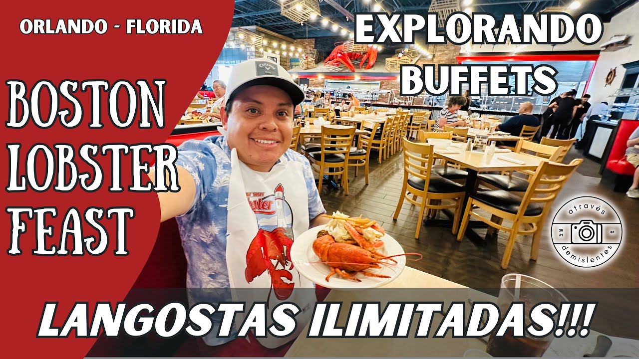 Buffet de langostas ilimitadas en Orlando! Explorando Buffets