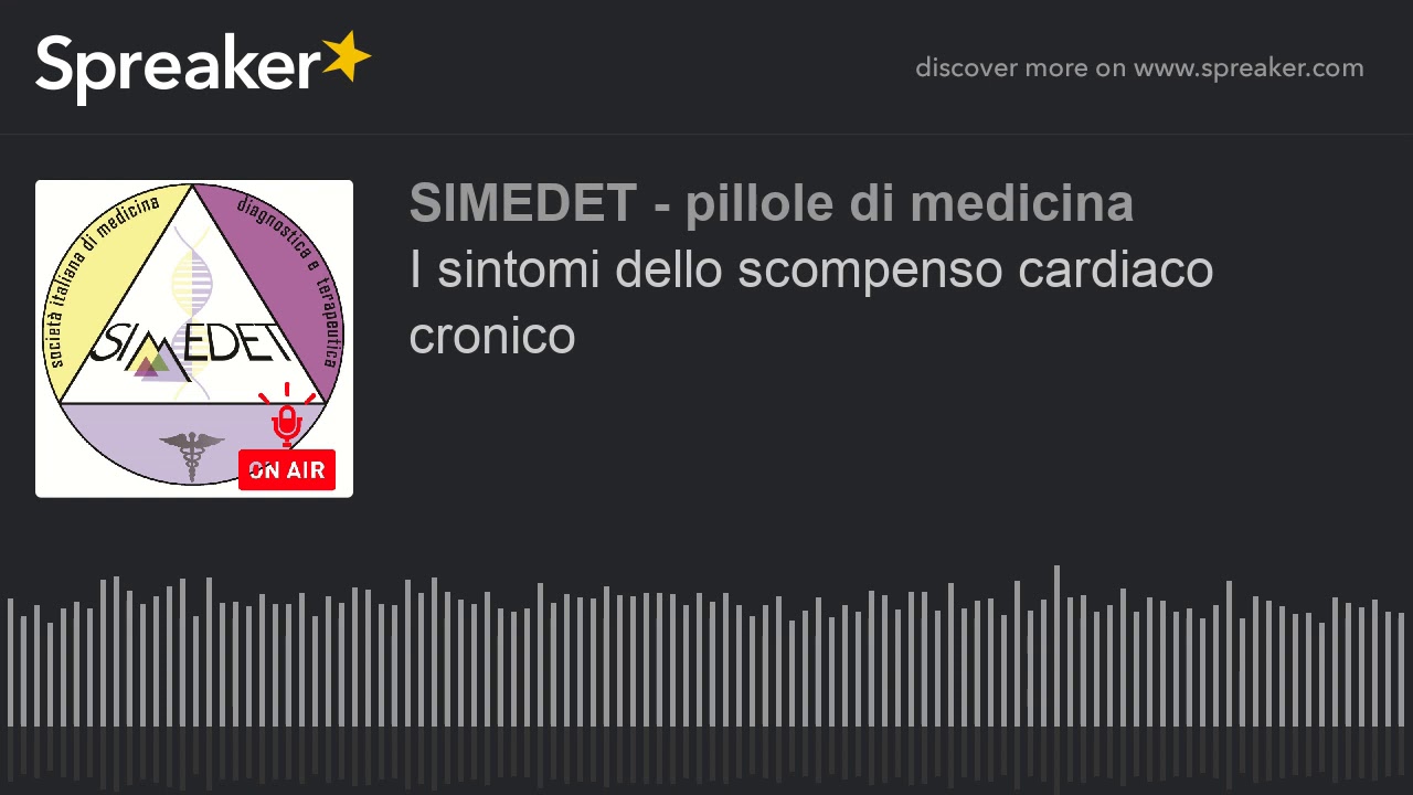 I sintomi dello scompenso cardiaco cronico