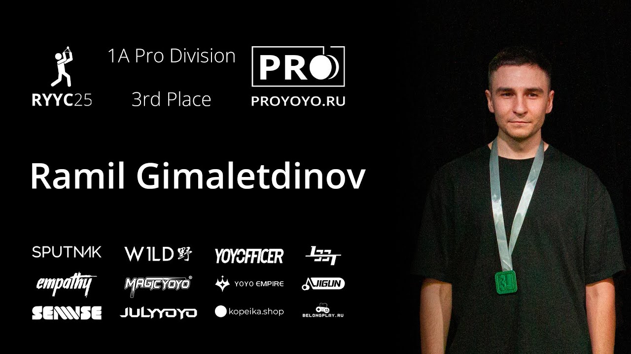 1A Pro 3rd - Ramil Gimaletdinov | RYYC 2025