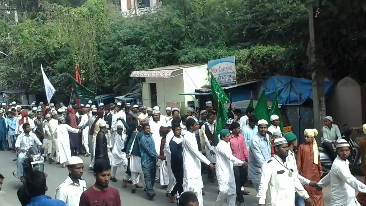 Milad juloos Old Malakpet 2016 M.J.R