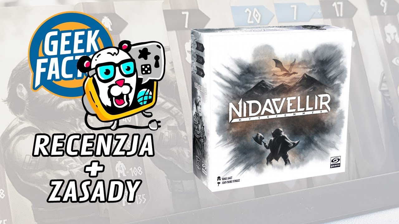 NIDAVELLIR - Recenzja i Om&oacute;wienie Zasad (feat. BoardGamePanda)