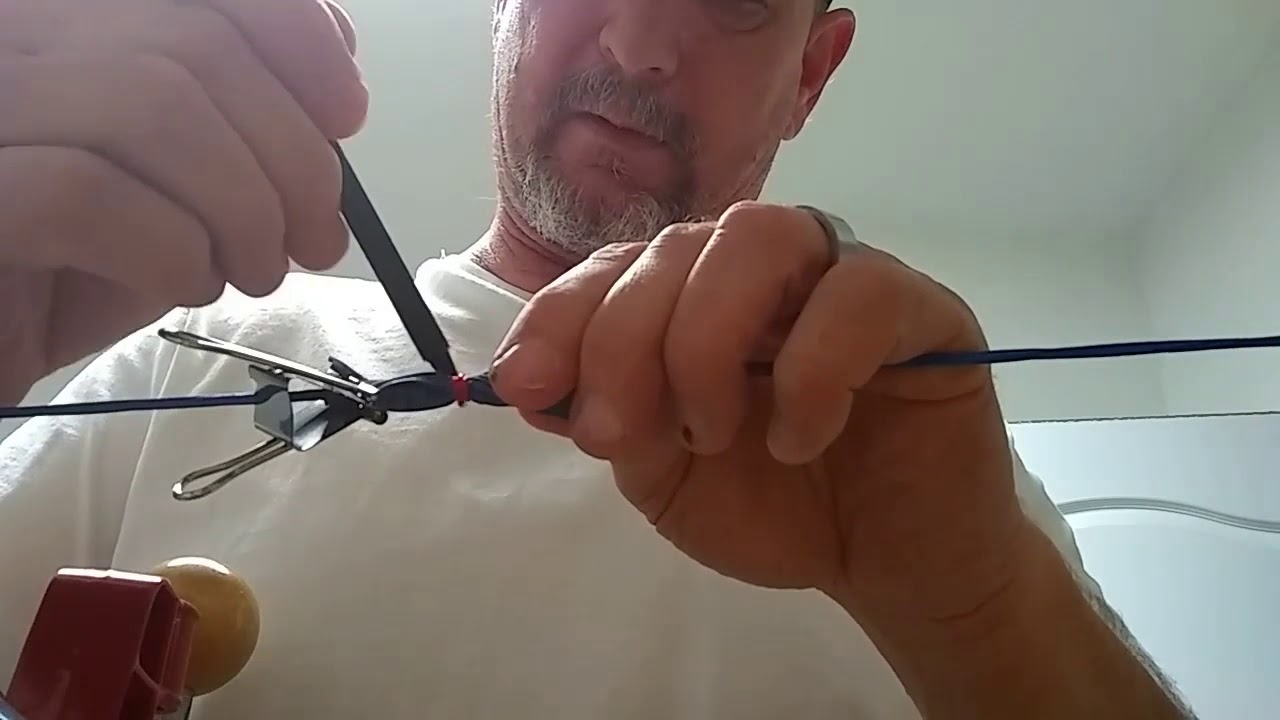 How to tie Cat Whiskers Bow Silencers on your bow