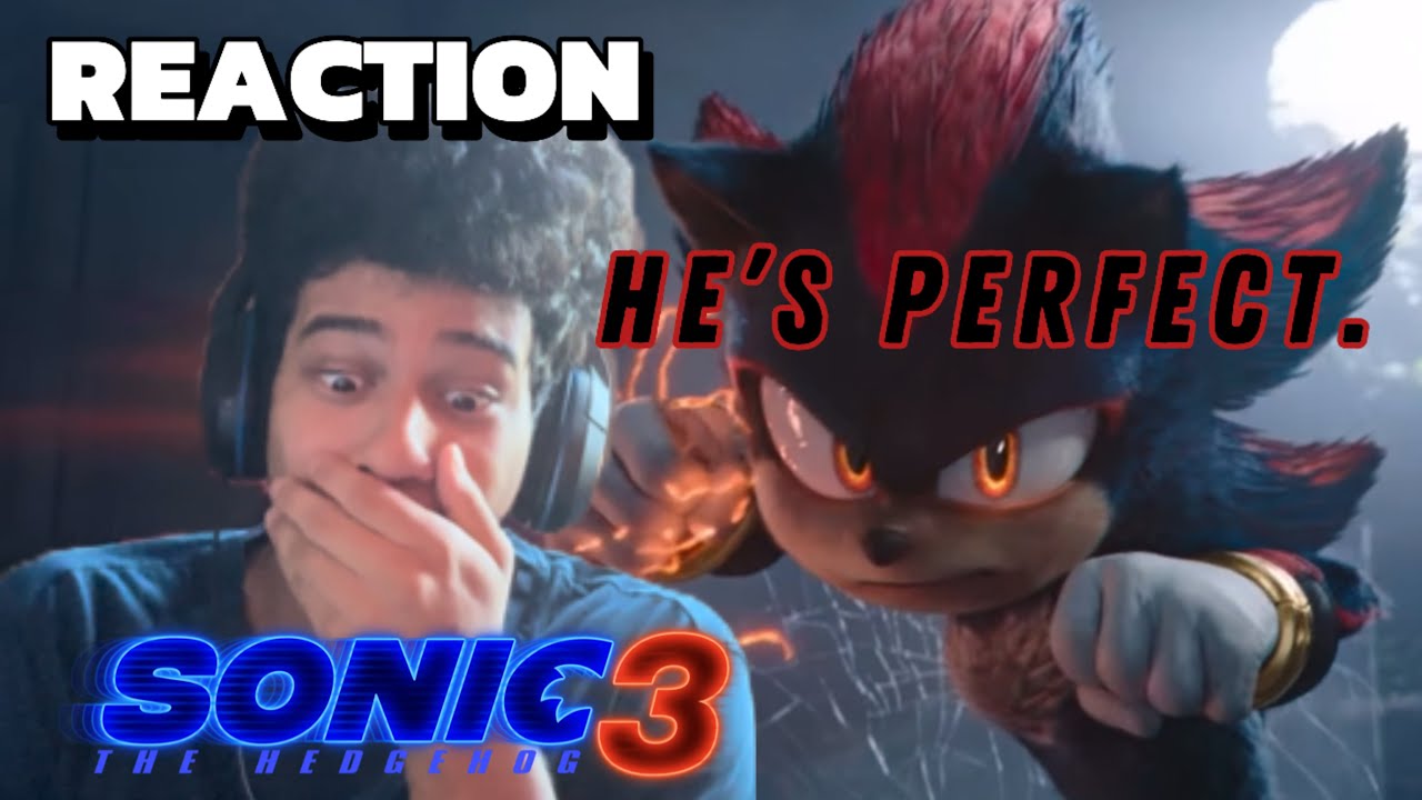 KEANU IS SHADOW!! | Soggy Reacts SONIC THE HEDGEHOG 3 TRAILER