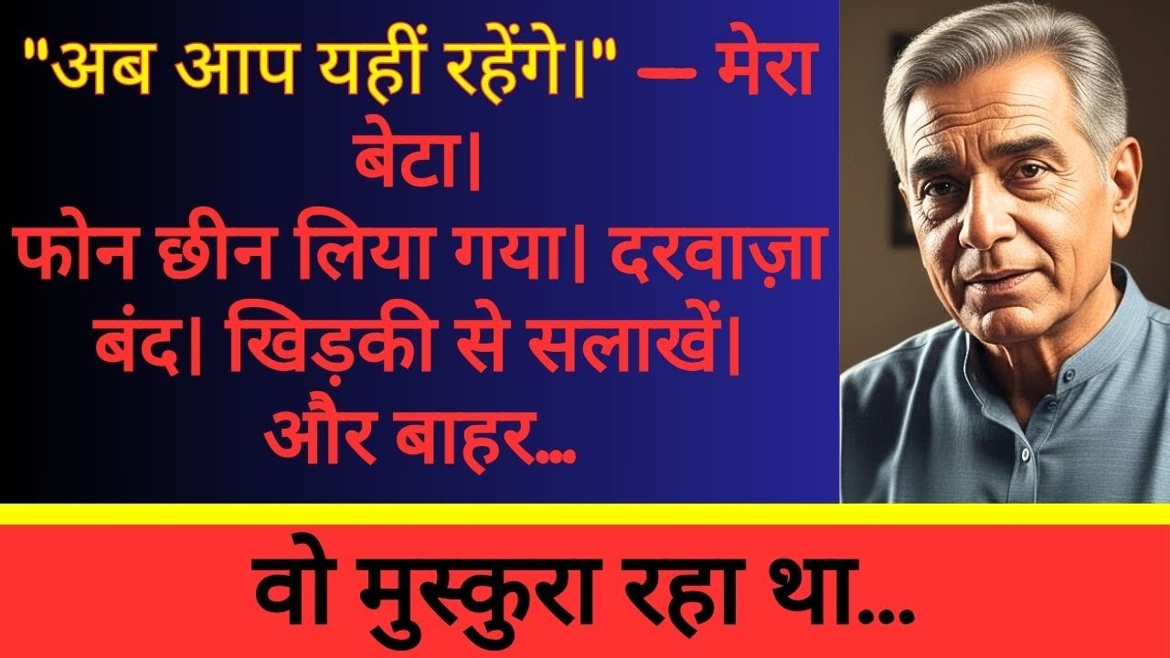 मेरे बेटे ने मुझे घर में बंद कर दिया — और कोई मेरी मदद नहीं कर सका