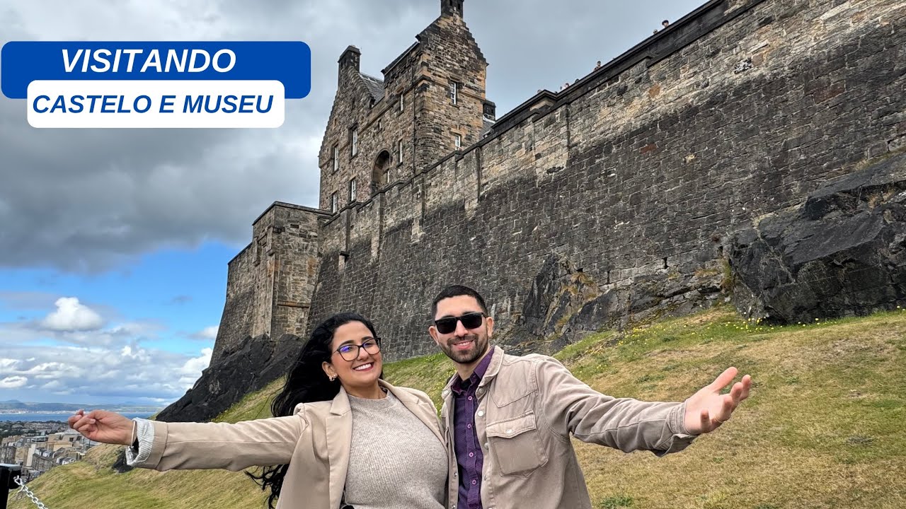 EXPLORANDO O CASTELO DE EDIMBURGO E O MUSEU NACIONAL! 💂‍♀️✨