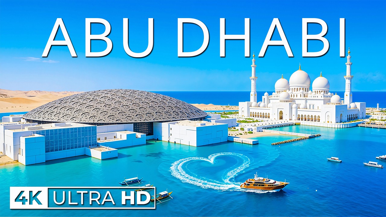 [4K] Abu Dhabi 2026 🇦🇪 | Sheikh Zayed Grand Mosque, Futuristic Skyline & Luxury Marina Escape