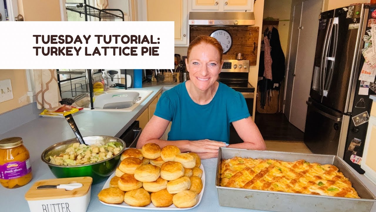 TUESDAY TUTORIAL: TURKEY LATTICE PIE