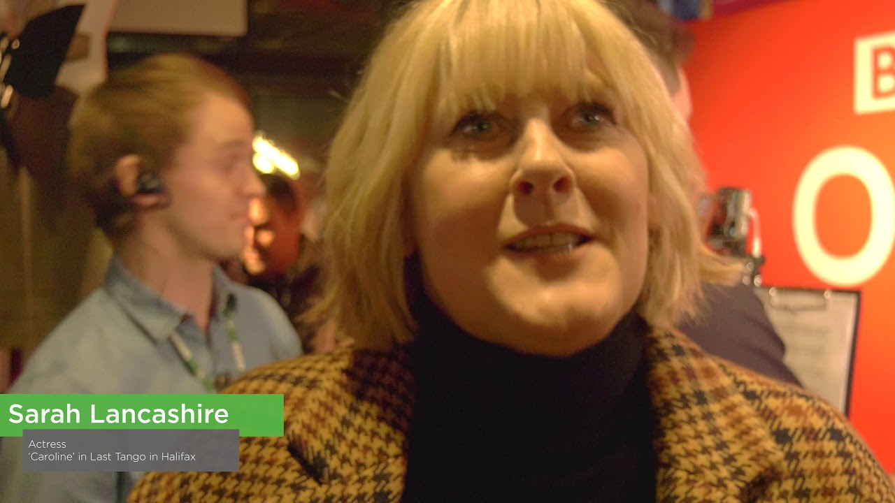 Last Tango in Halifax premiere with Derek Jacobi, Sarah Lancashire, Nicola Walker, Sally Wainwright