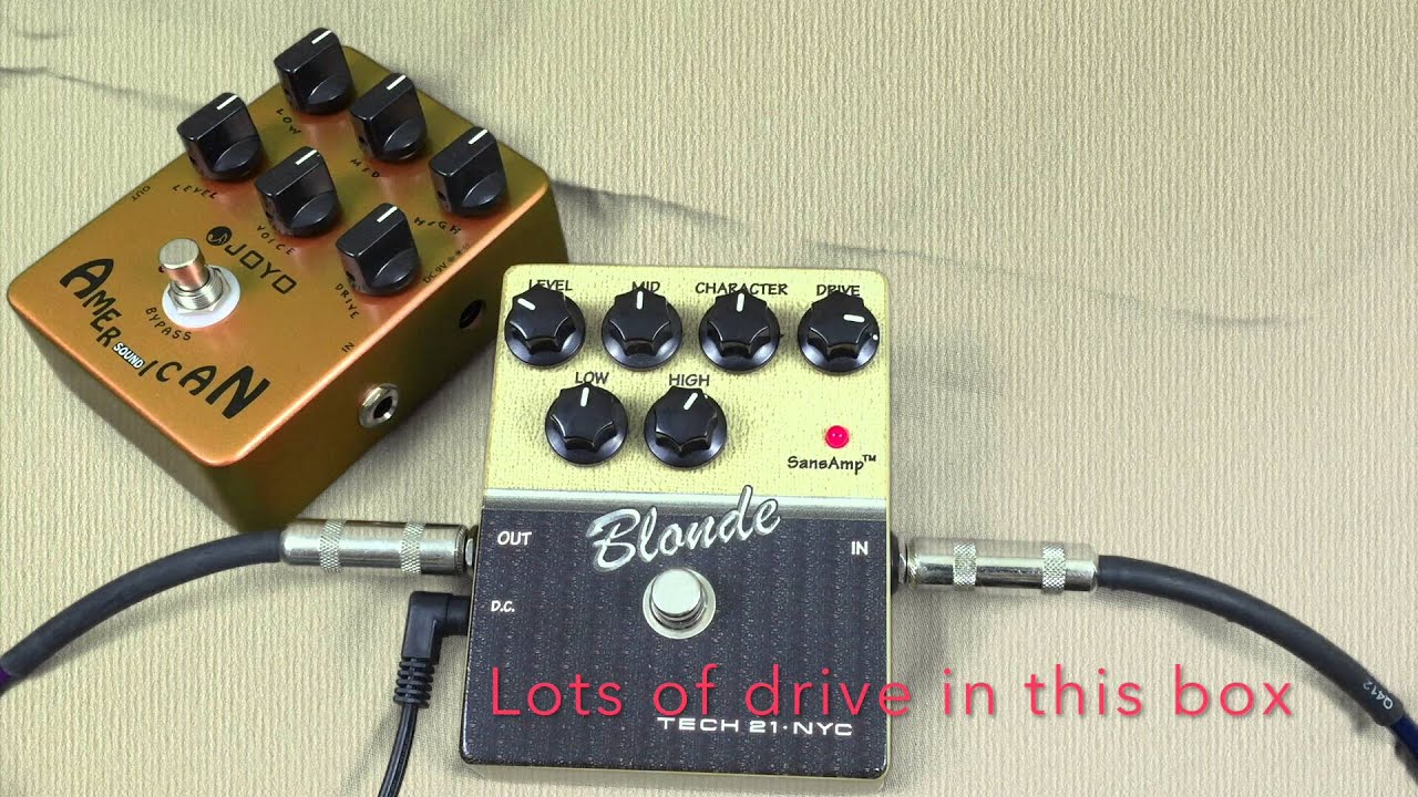 Tech21 Blonde vs Joyo American Sound
