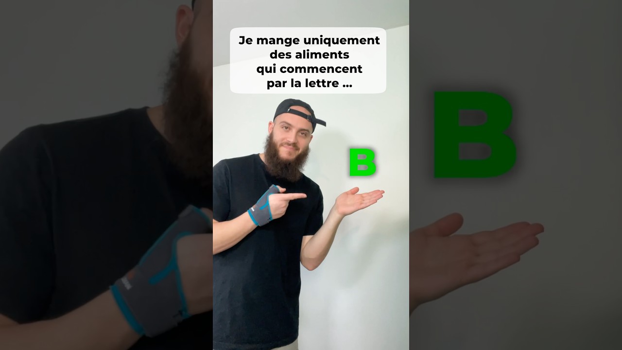 24h d’aliments en « B» 