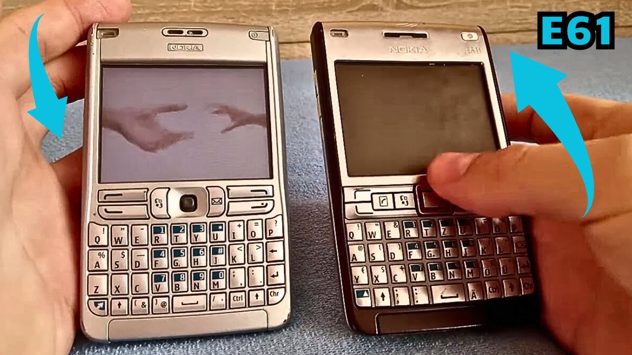 Обзор Nokia E61 / Рингтоны / Gry / Demontaż / Naprawa / Разборка