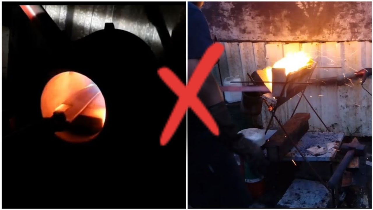 Papo Reto. Forja a gás ou carvão?