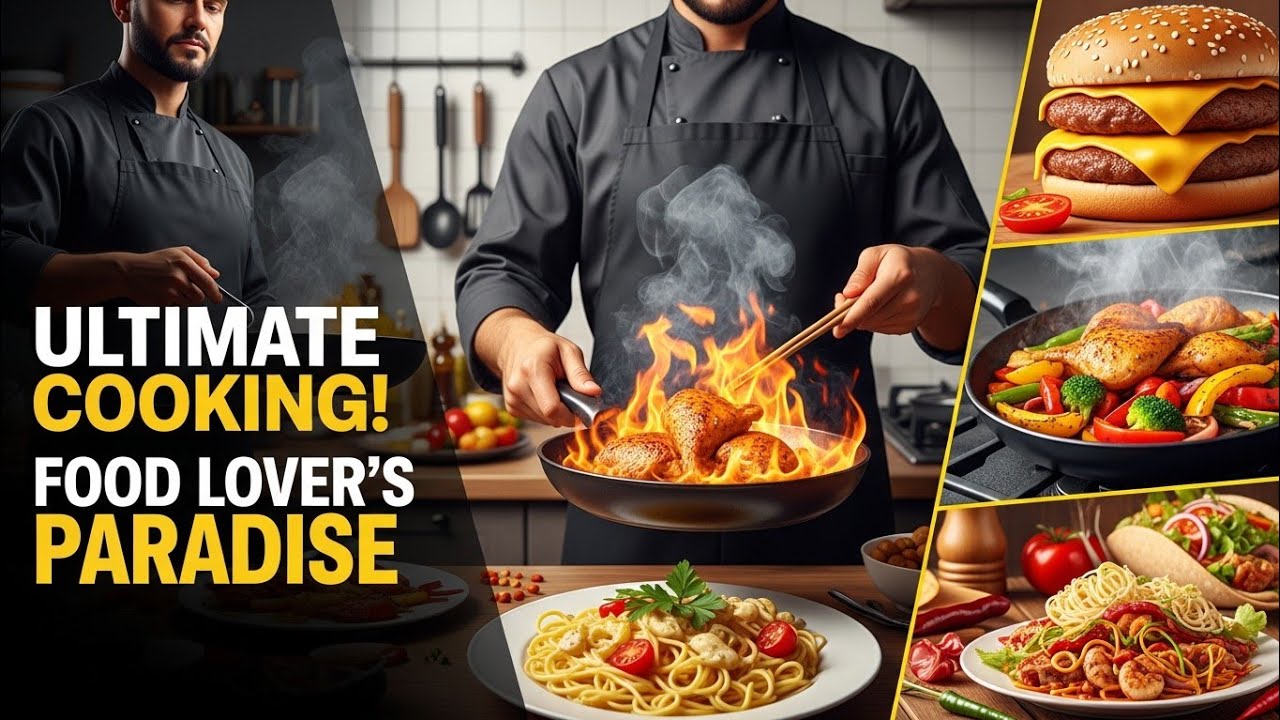 &ldquo;Master Chef Style Cooking ASMR food|Mouth-Watering Food Recipes|#cooking#food#asmrfood