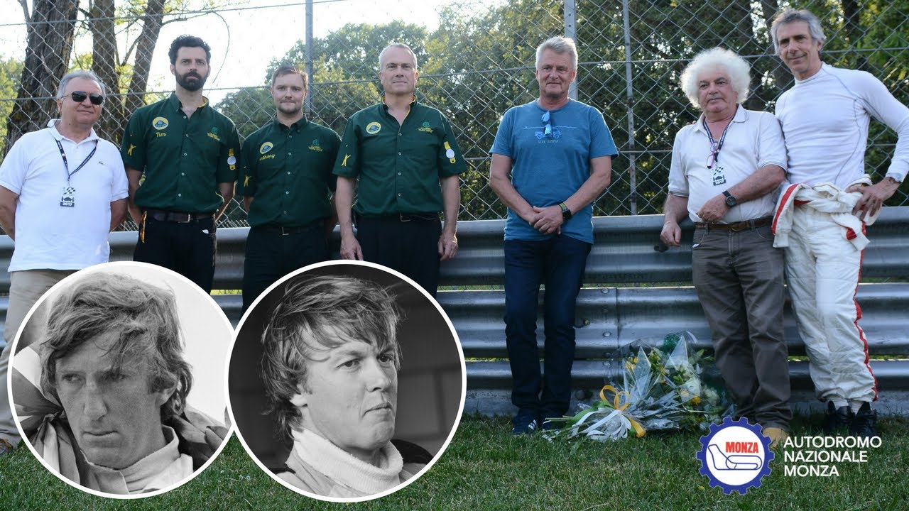 Il team Lotus Classic ricorda Peterson e Rindt all'Autodromo Nazionale Monza