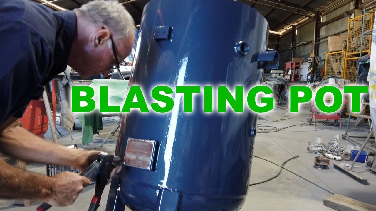 Sand blasting pot. How they work and rebuilding it.