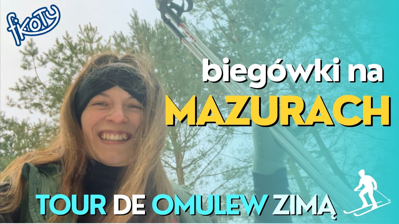 Zamiast w góry - na NARTY na MAZURY! BIEGÓWKI po lesie! Pomysł na ferie na Mazurach z całą rodziną.
