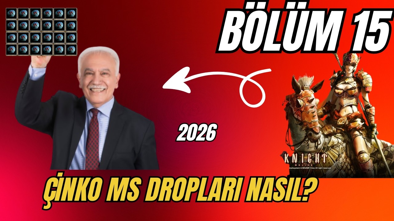 Knight Online ÇİNKO serverında 15. bölüm 17 tane MS girdim ! MS dropları nasıl?