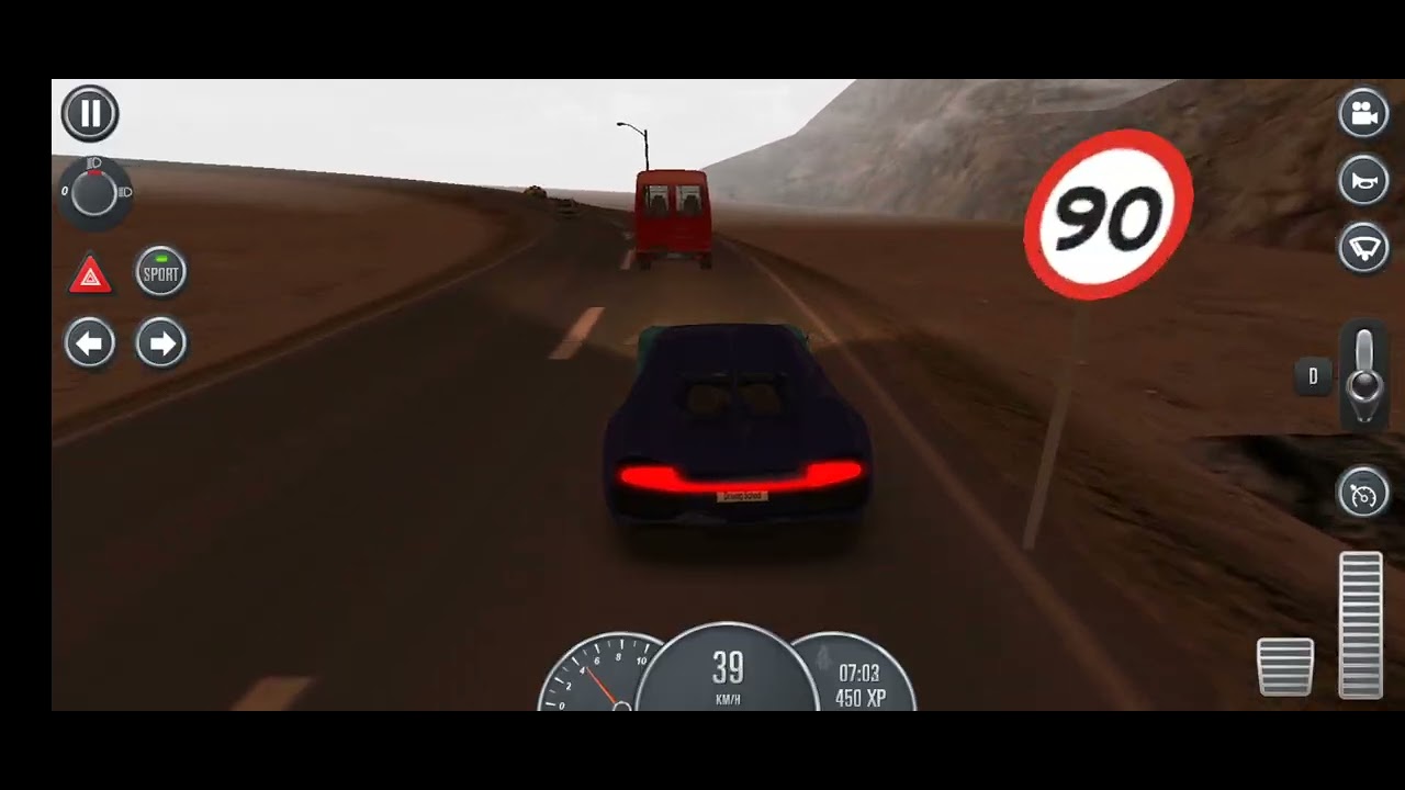 Driving School 2016 Andes Mountains Level 3 (Cars) | Bugatti Chiron