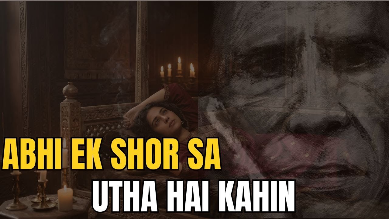 Abhi Ek Shor Sa Utha Hai Kahin – Soulful Ghazal by Jaun Elia