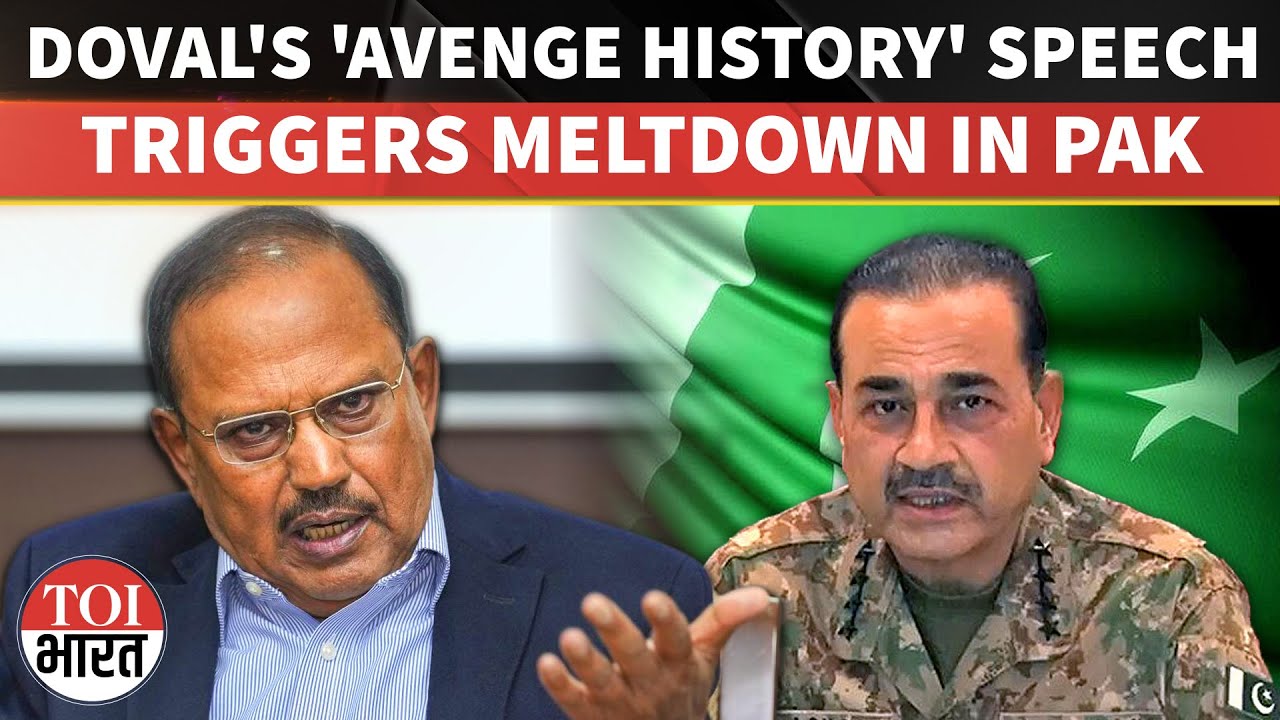 NSA Ajit Doval’s Message Of Strength Rattles Pakistan As India Rejects Lectures On Peace, Stability