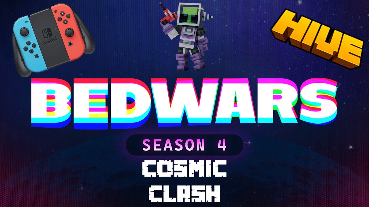 Trying Out Hive Bedwars Cosmic Clash
