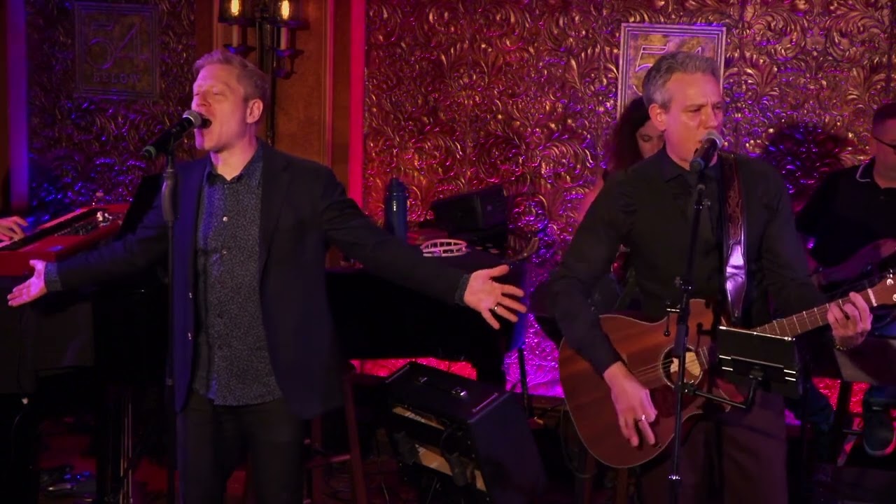 Adam Pascal and Anthony Rapp sing 
