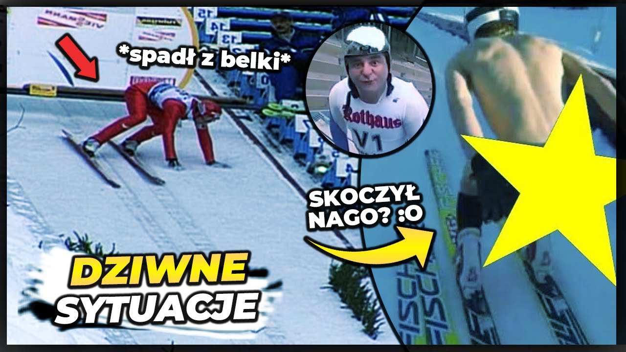 DZIWNE i ODJECHANE sytuacje w SKOKACH NARCIARSKICH! :O