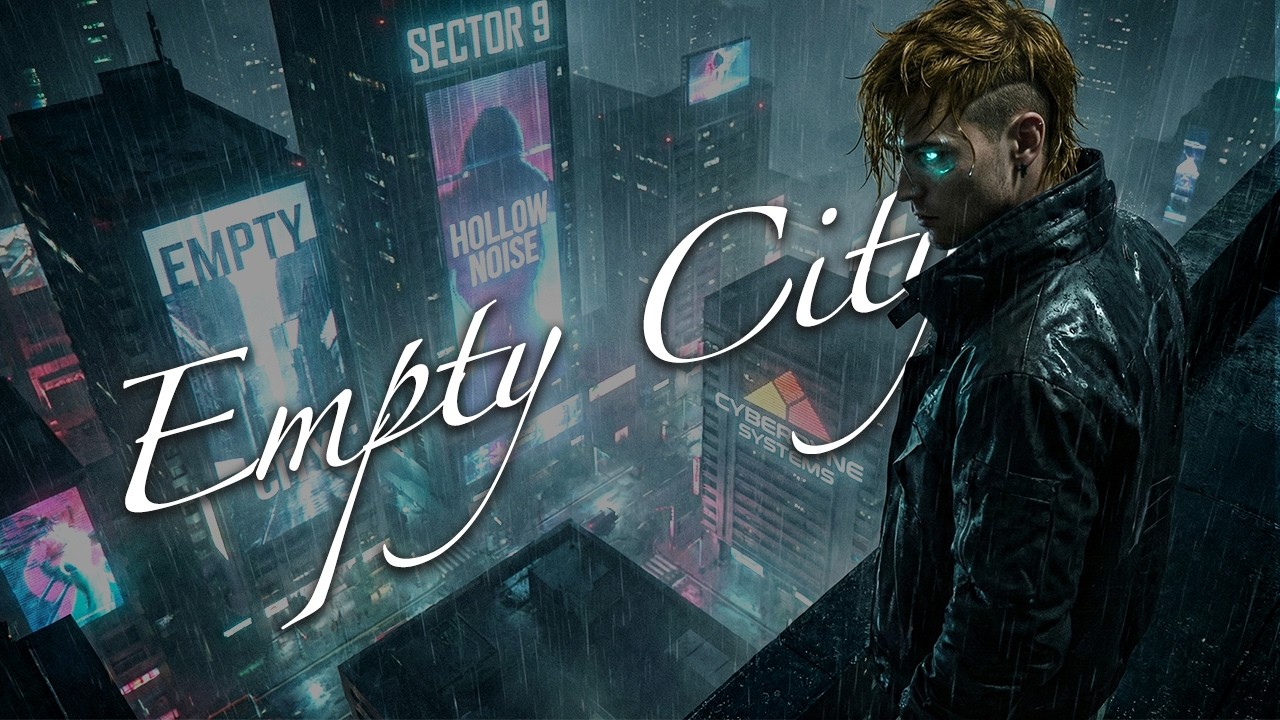 Kairo Orion - Empty City (Lyrics) ｜ Alternative Rock | Rock | Cyberpunk Rock