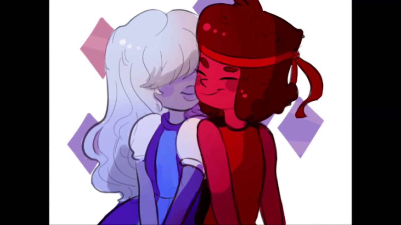 Rubi y Zafiro  Steven Universe// Ruby & Sapphire Steven Universe