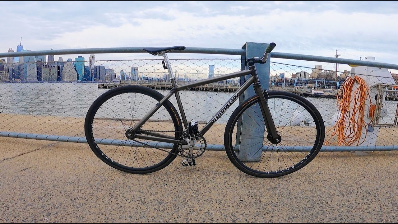 FIXED GEAR NYC | BROOKLYN MACHINE WORKS GANGSTA TRACK V4 BIKE CHECK
