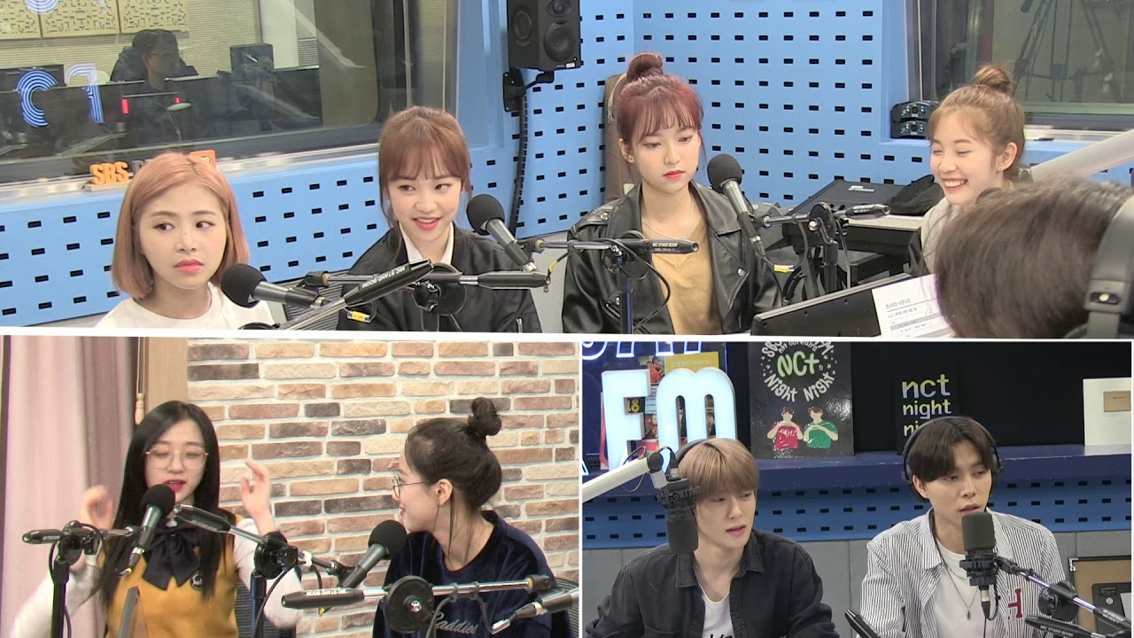 에이프릴, 녹음할때 습관 [SBS NCT의 night night! (나잇나잇)]