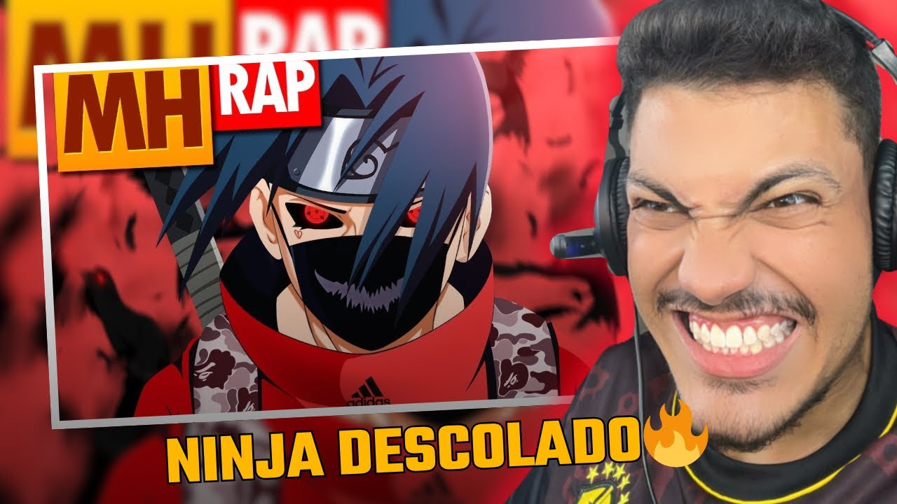 (ISSO QUE É TRAP!) DÃOSUJO REAGE: NINJA DESCOLADO 💥 (Naruto) | Prod. Sidney Scaccio | MHRAP