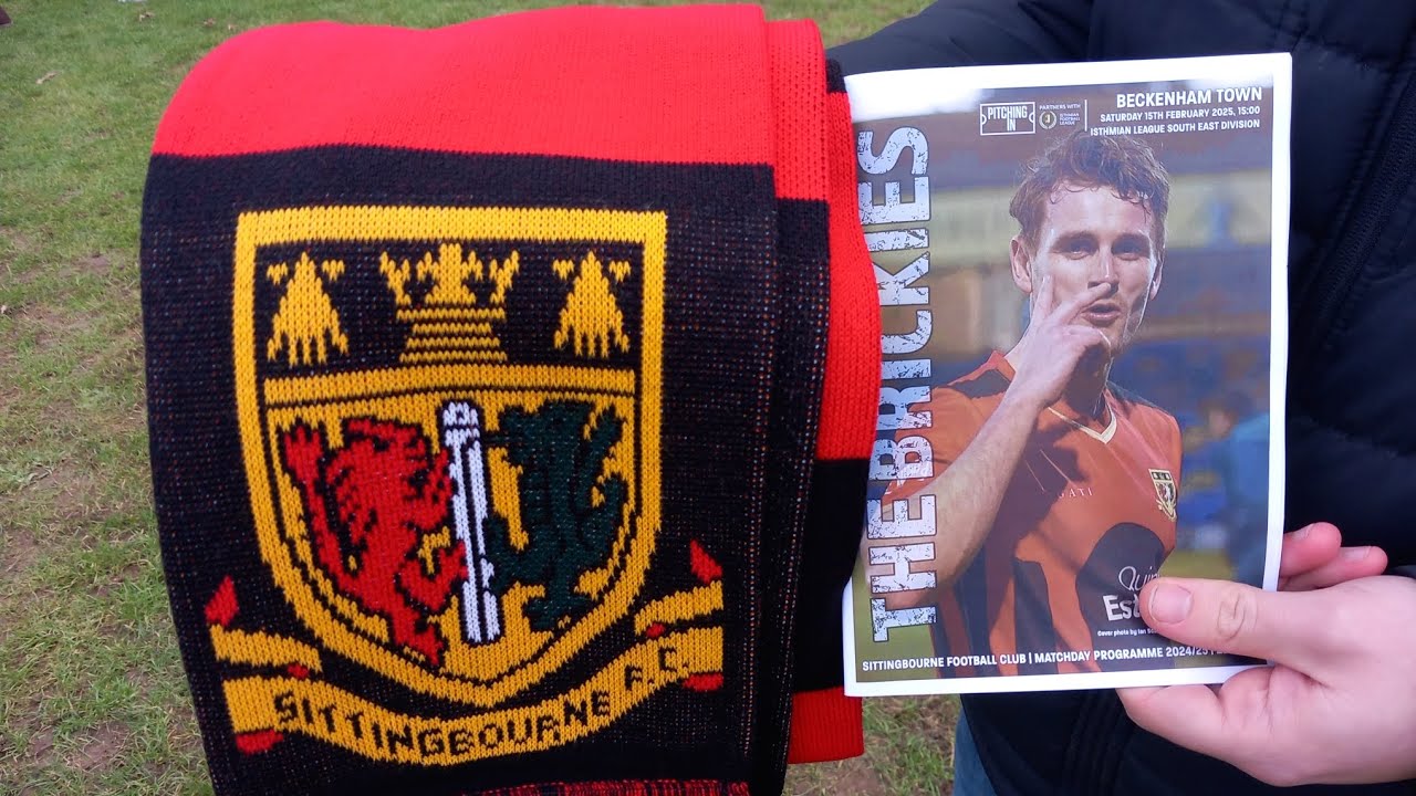 Matchday! Sittingbourne FC vs. Beckenham Town, Saturday 15th February 2025