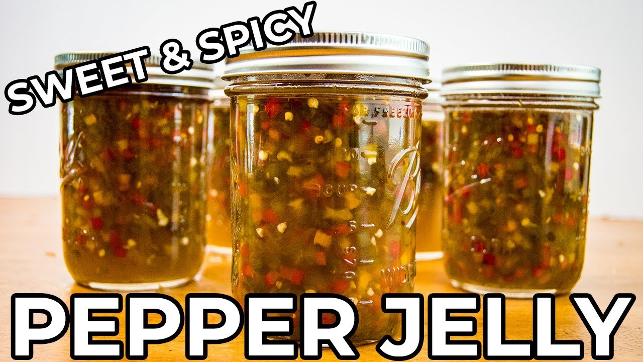 How to Make Sweet & Spicy Pepper Jelly (NO&nbsp;PECTIN!)