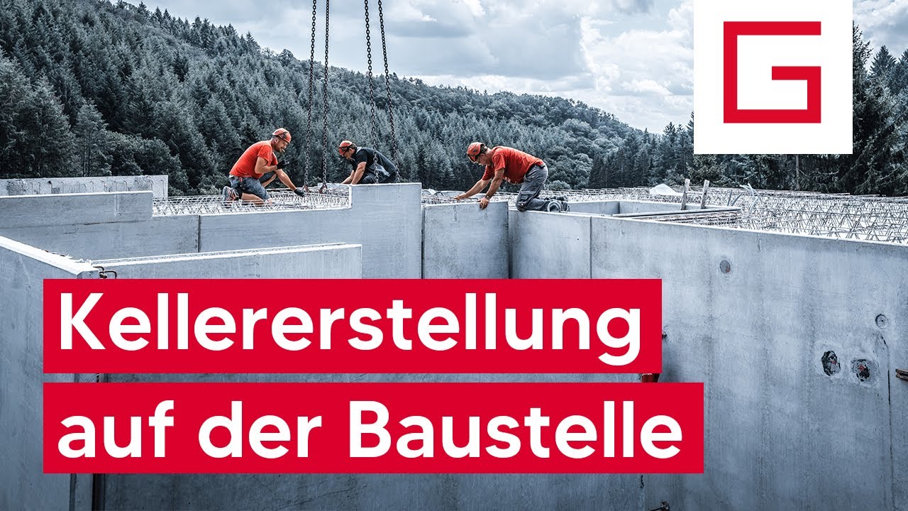 Kellererstellung auf der Baustelle | Glatthaar Keller