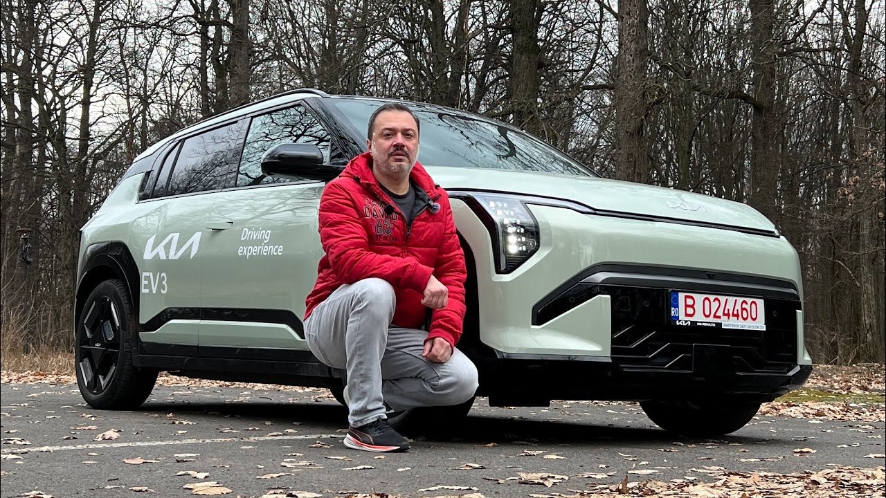 Test drive: KIA EV3 - Cel mai accesibil model KIA, în cea mai bine echipată versiune
